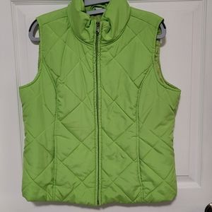 SJB Active Apple Green Puffer Vest (M)